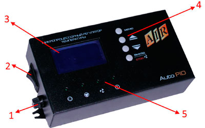 Рис.1.Внешний вид регулятора AIR Auto PID