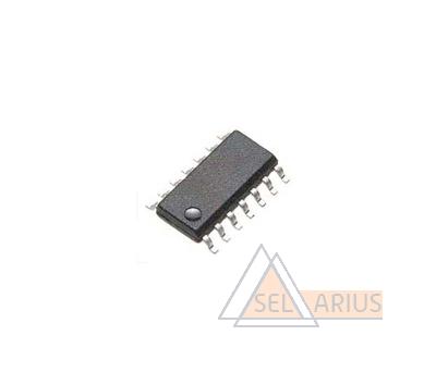 Фото микросхемы мультиплексорв 74HC4066D