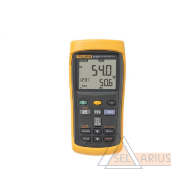 Двухканальный цифровой термометр с регистрацией измерений Fluke 54-2 B 50HZ
